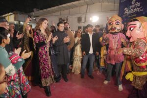 Vibrant atmosphere at Jashn-e-Bachpan 2026, India’s premier children’s theatre festival.