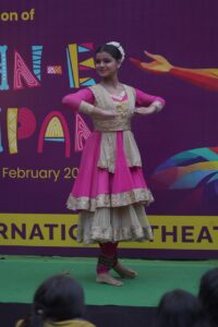 Vibrant atmosphere at Jashn-e-Bachpan 2026, India’s premier children’s theatre festival.