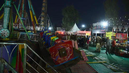 Surajkund Mela 2026 Swing Collapse in Faridabad
