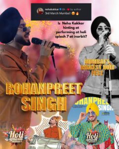 Holi Splash Season 7 Mumbai March 3 event poster