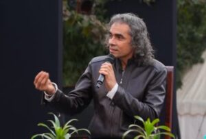 Interacting with audiences at Bharat Rang Mahotsav 2026