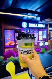 Jamun Kala Khata Boba and Mint Mojito: Desi Twist to Classic Bubble Tea