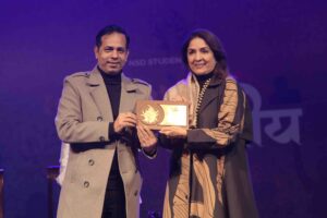 Neena Gupta at National School of Drama event