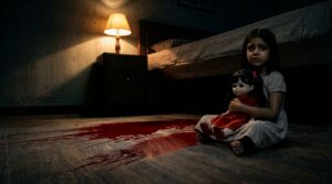 Tantrik performing dark ritual in Peekaboo horror movie