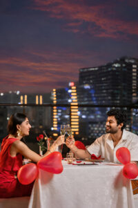 Valentines Day at Sheraton Hyderabad Hotel