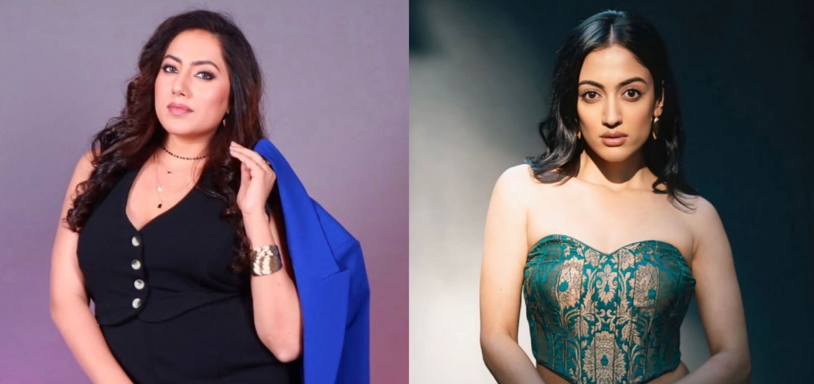 Aditi Sharma and director Rhythm Sanadhya during the shoot of the emotional music video Ishq Zalim Hai.