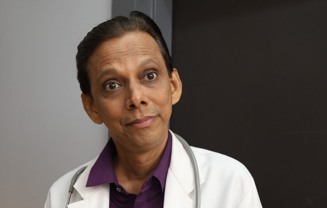 Krishna Bhatt discussing comedy timing and acting techniques