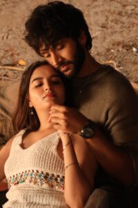 Priyanshi Yadav and Mishkat Verma romantic drama still