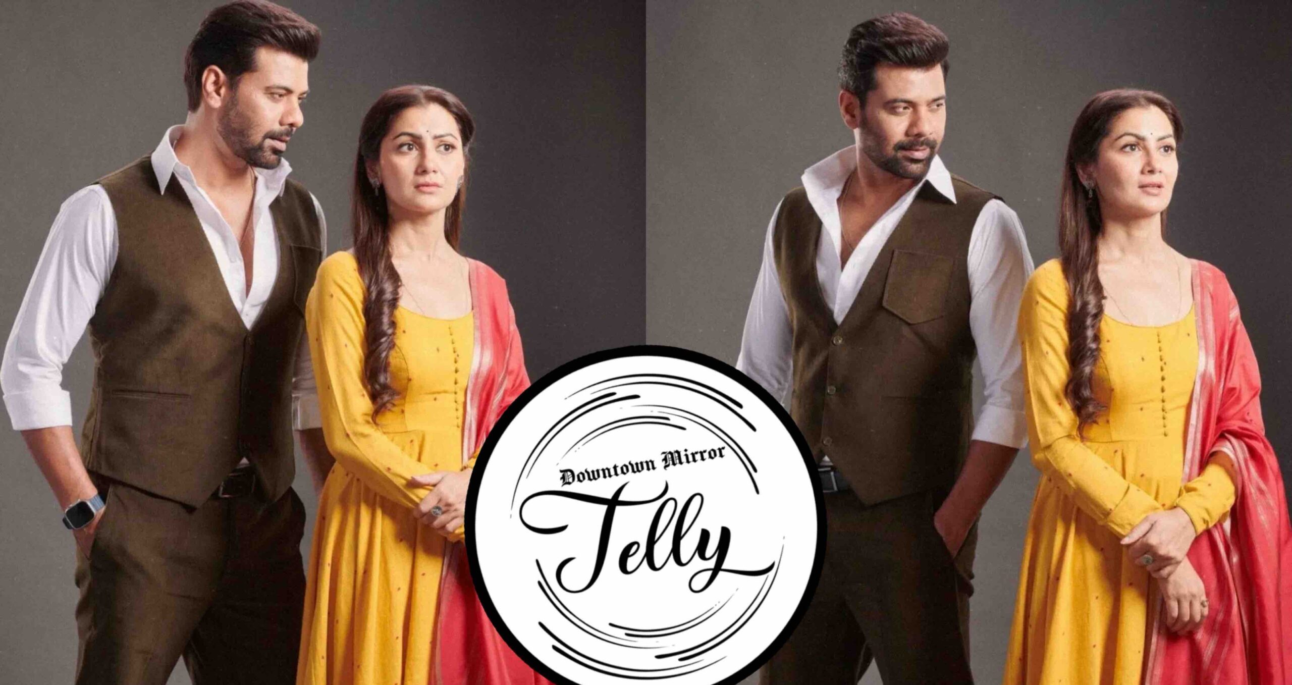 Sriti Jha and Shabir Ahluwalia as Aparajita and Rakshit in Oh Humnava Tum Dena Saath Mera, showcasing their popular on-screen chemistry.