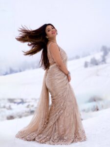 When Glamour Met the Snow, Anupama Prakash