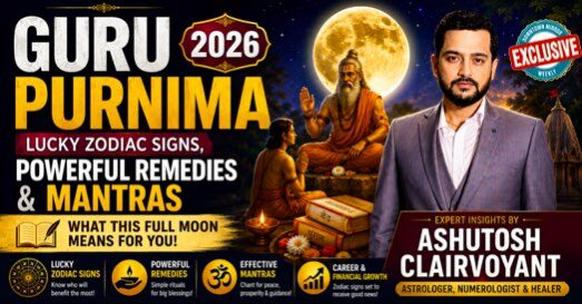 Guru Purnima 2026: From Lucky Zodiac Signs To Powerful Remedies, Astrologer Ashutosh Clairvoyant Explains What This Full Moon Means