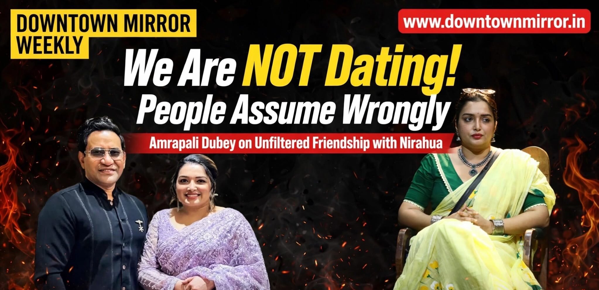 Aamrapali Dubey Opens Up About Her Unfiltered Friendship With Dinesh Lal Yadav, Says People Mistake Their Bond For Dating