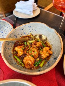 Prawns in Chilli Sauce